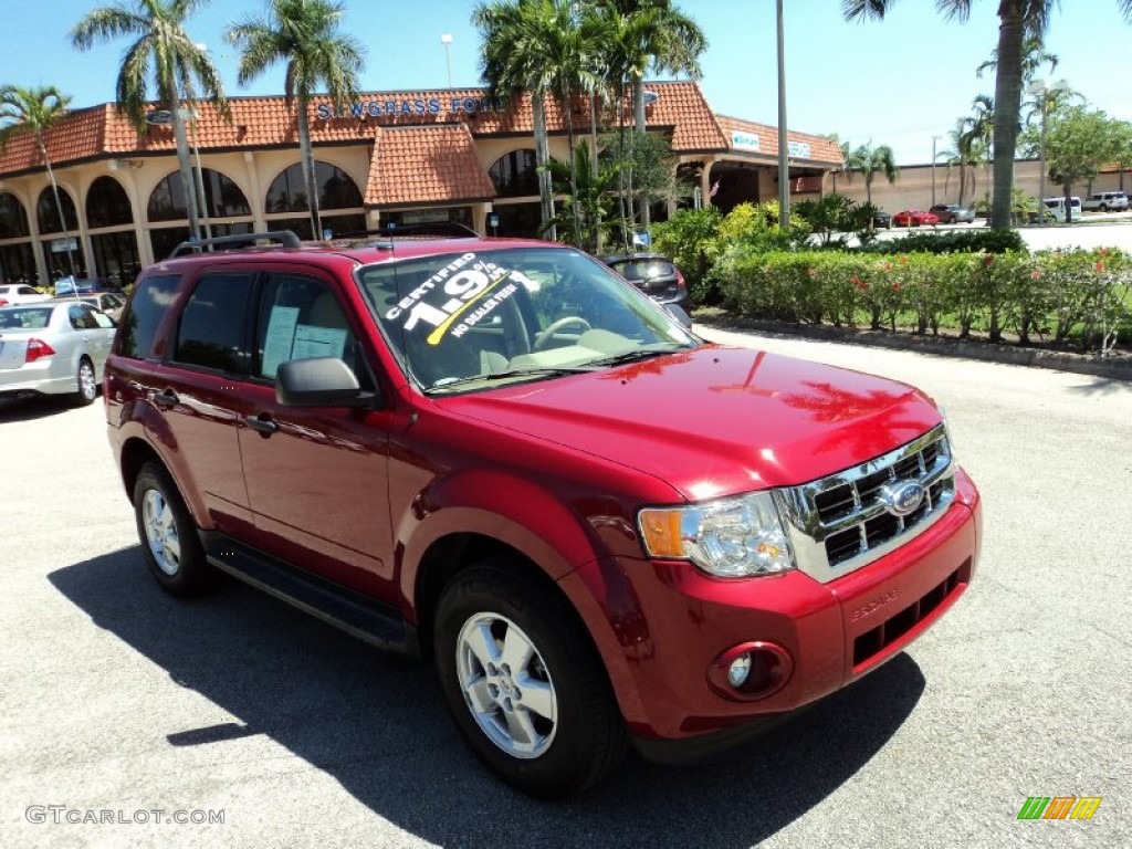 Sangria Red Metallic Ford Escape