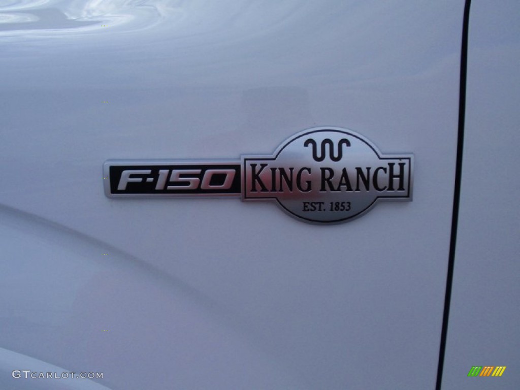 2014 F150 King Ranch SuperCrew - Oxford White / King Ranch Chaparral/Pale Adobe photo #13