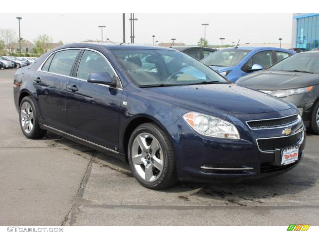 2008 Imperial Blue Metallic Chevrolet Malibu Lt Sedan #93197405 Photo 