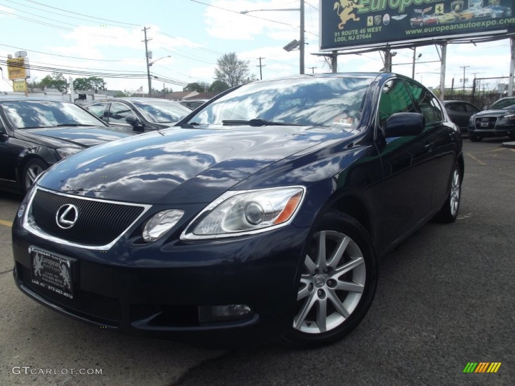 2006 GS 300 AWD - Blue Onyx Pearl / Cashmere photo #1