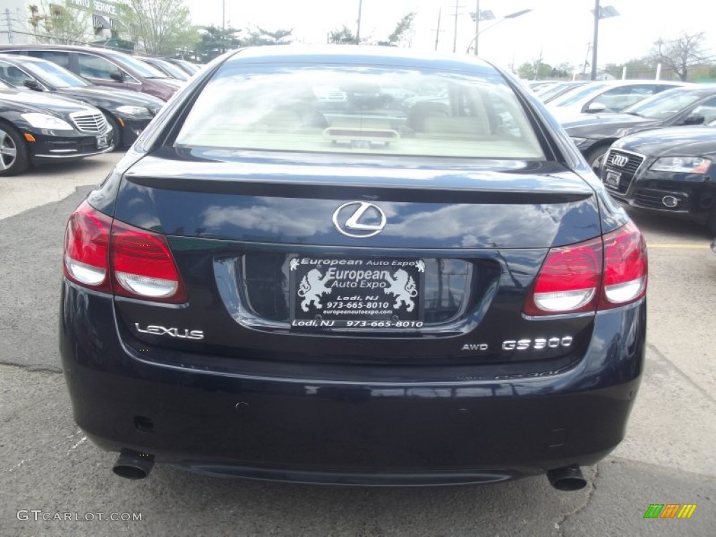 2006 GS 300 AWD - Blue Onyx Pearl / Cashmere photo #5