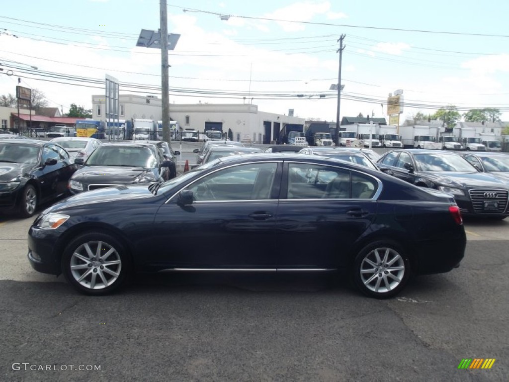 2006 GS 300 AWD - Blue Onyx Pearl / Cashmere photo #7