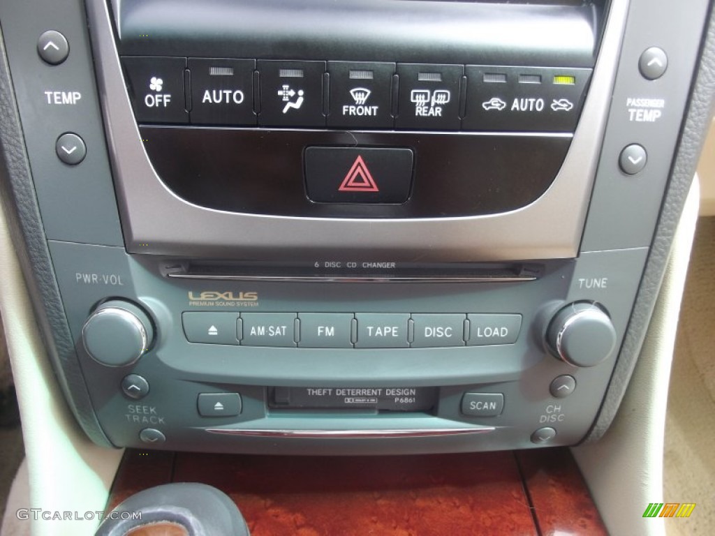 2006 GS 300 AWD - Blue Onyx Pearl / Cashmere photo #22