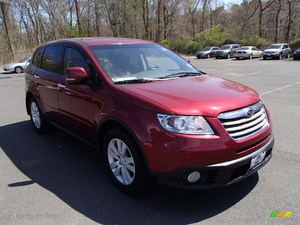 2011 Tribeca 3.6R Limited - Ruby Red Pearl / Slate Gray photo #3