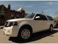 2012 White Platinum Tri-Coat Ford Expedition EL Limited 4x4  photo #1