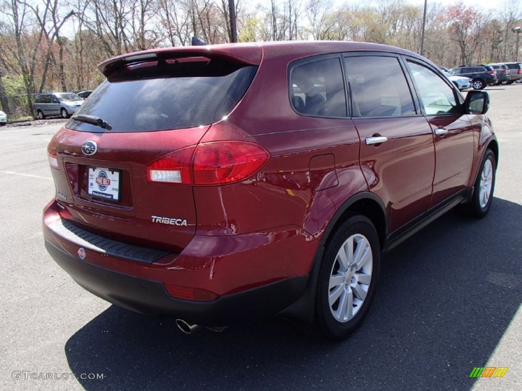 2011 Tribeca 3.6R Limited - Ruby Red Pearl / Slate Gray photo #5