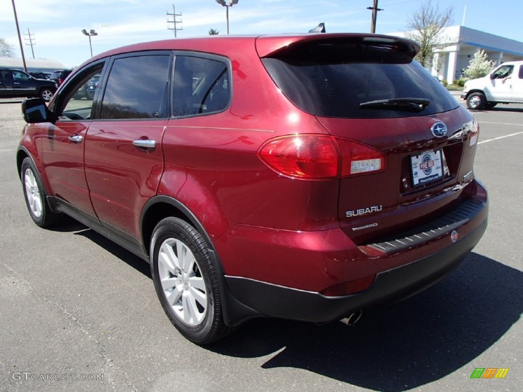 2011 Tribeca 3.6R Limited - Ruby Red Pearl / Slate Gray photo #7