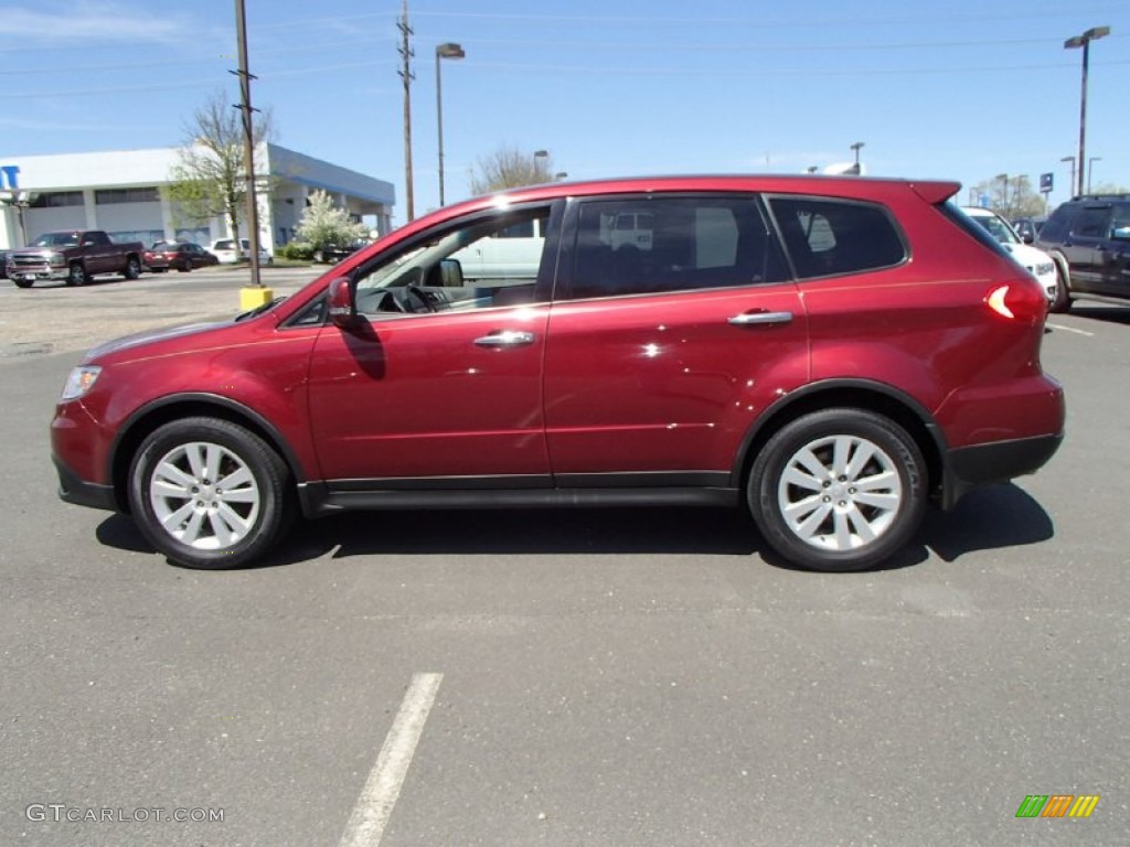 2011 Tribeca 3.6R Limited - Ruby Red Pearl / Slate Gray photo #8