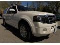 2012 White Platinum Tri-Coat Ford Expedition EL Limited 4x4  photo #12
