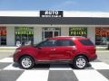 2013 Ruby Red Metallic Ford Explorer XLT EcoBoost  photo #1