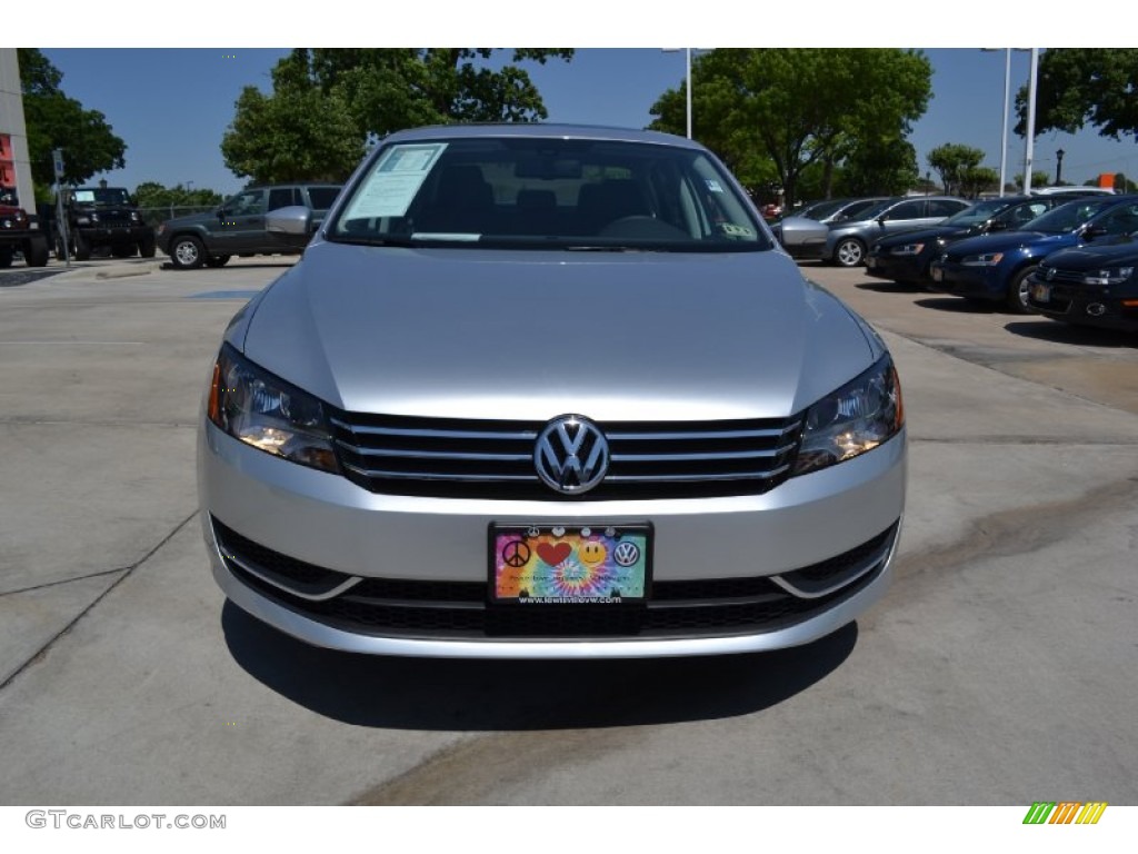 2014 Passat 2.5L SE - Reflex Silver Metallic / Titan Black photo #8