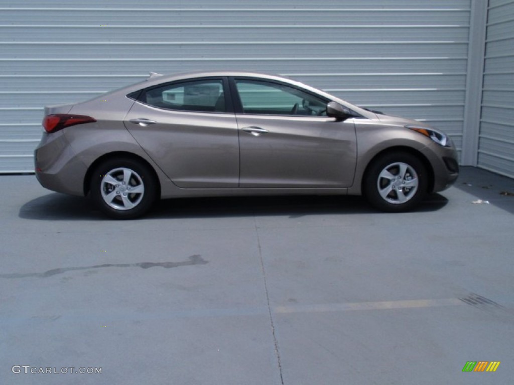 2014 Elantra SE Sedan - Bronze / Beige photo #3