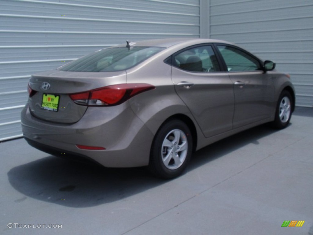2014 Elantra SE Sedan - Bronze / Beige photo #4