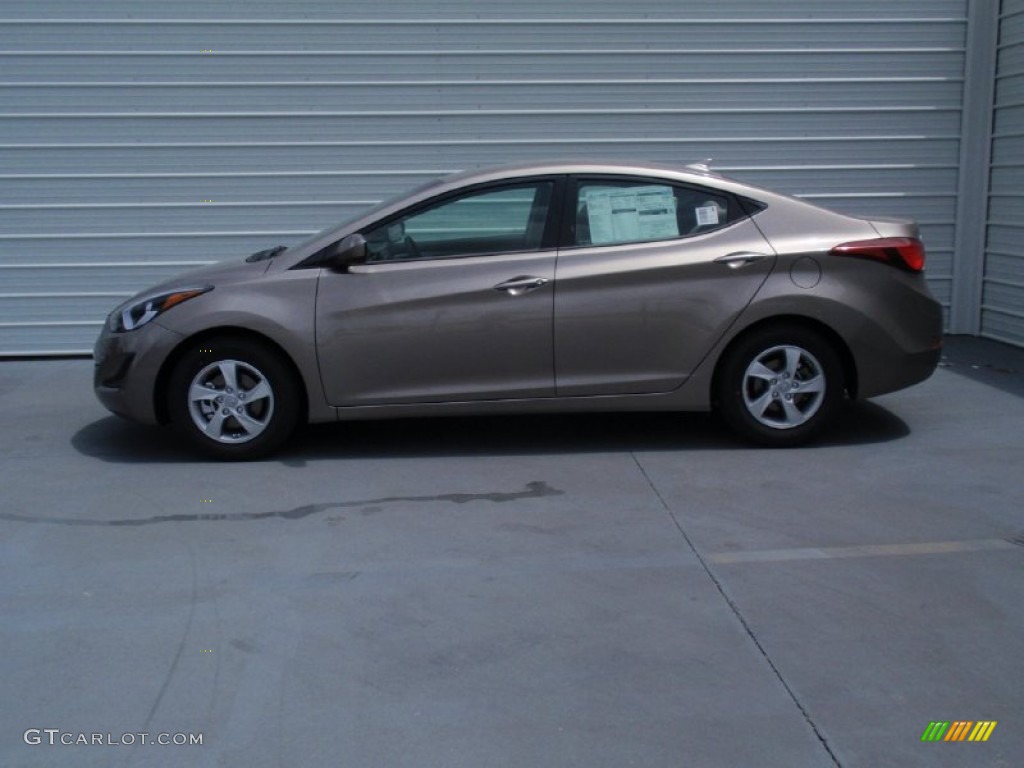 2014 Elantra SE Sedan - Bronze / Beige photo #6