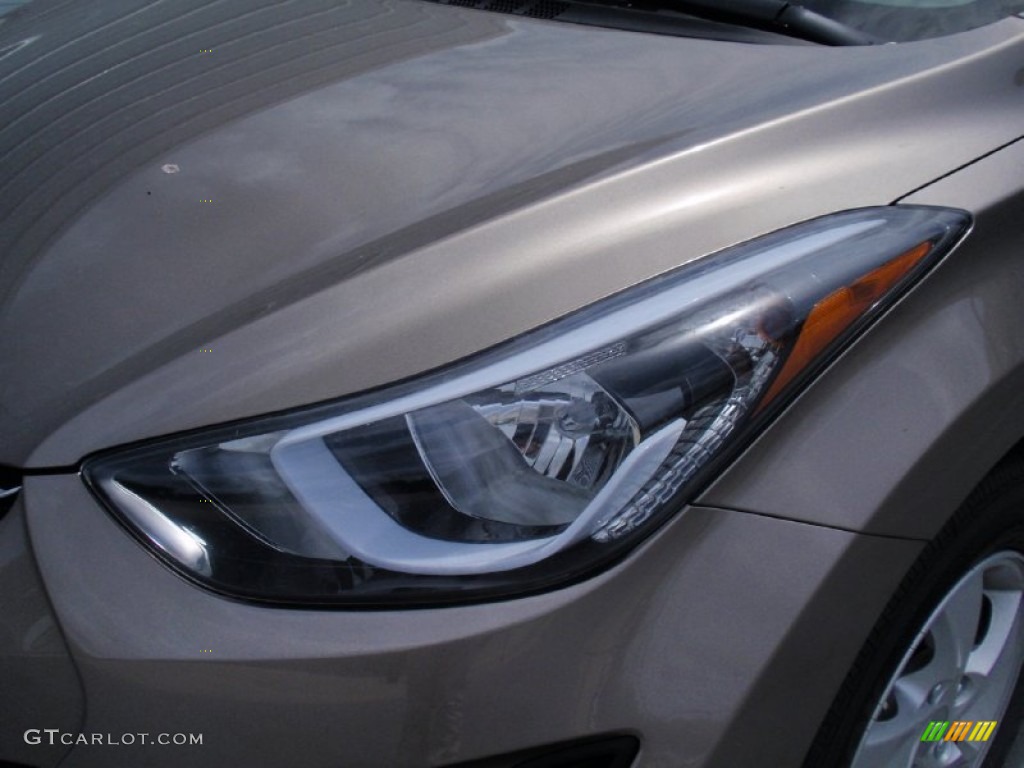 2014 Elantra SE Sedan - Bronze / Beige photo #9