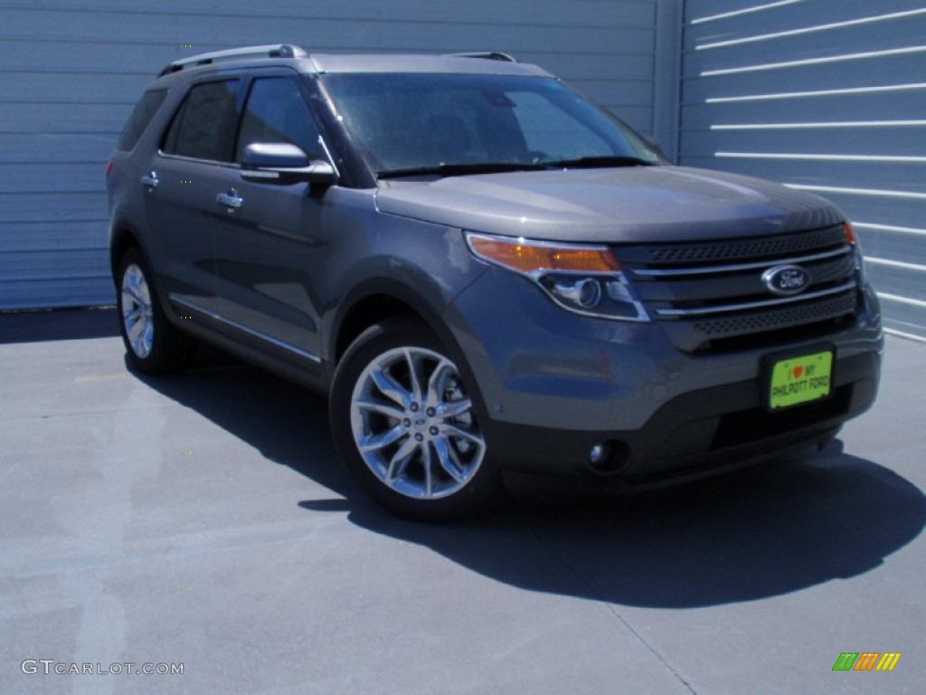 2014 Explorer Limited - Sterling Gray / Charcoal Black photo #1