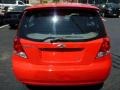 2005 Victory Red Chevrolet Aveo LT Hatchback  photo #11