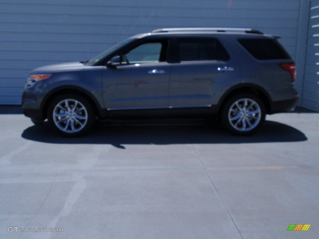2014 Explorer Limited - Sterling Gray / Charcoal Black photo #6