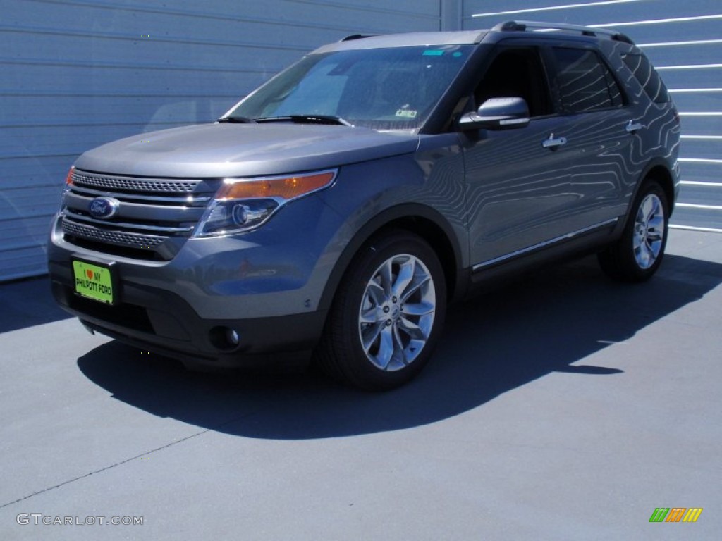 2014 Explorer Limited - Sterling Gray / Charcoal Black photo #7