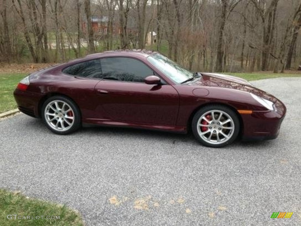 Carmon Red Metallic 2005 Porsche 911 Carrera 4S Coupe Exterior Photo #93248042