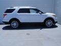 2014 White Platinum Ford Explorer Limited  photo #3