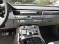 2013 Audi S8 Lunar Silver Interior Dashboard Photo