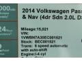 2014 Platinum Gray Metallic Volkswagen Passat TDI SE  photo #42