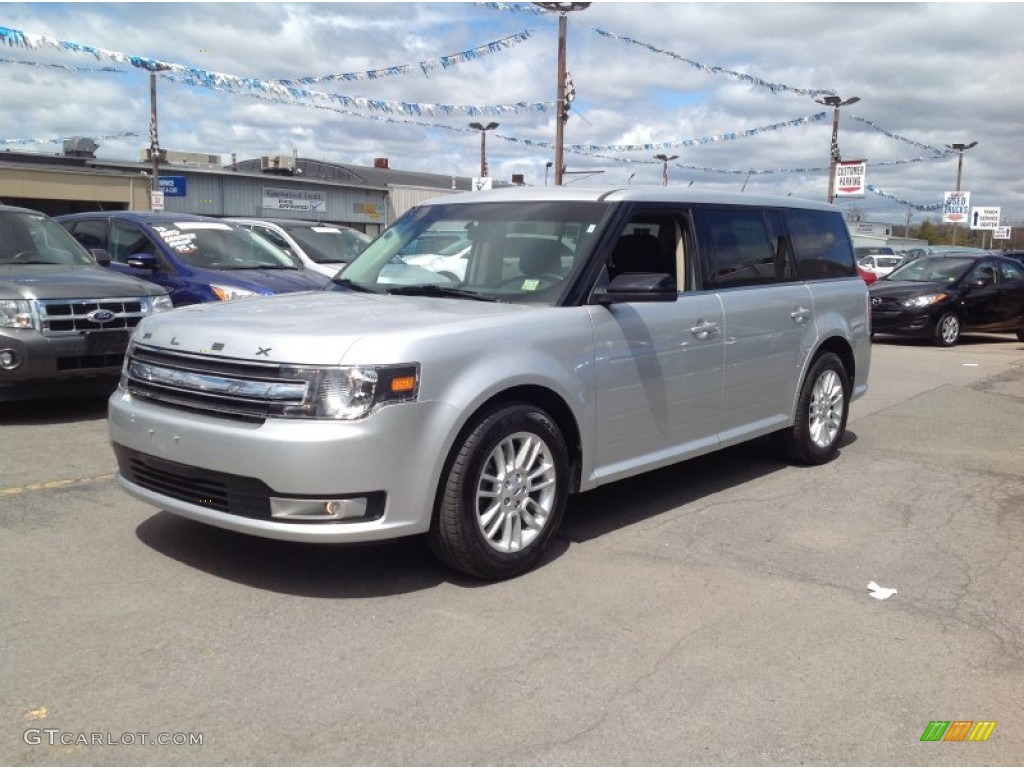 2013 Flex SEL AWD - Ingot Silver Metallic / Charcoal Black photo #3