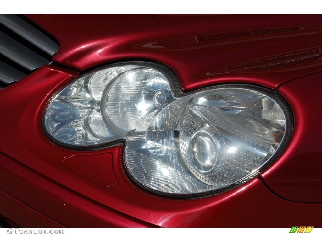 2004 SL 500 Roadster - Firemist Red Metallic / Stone photo #36