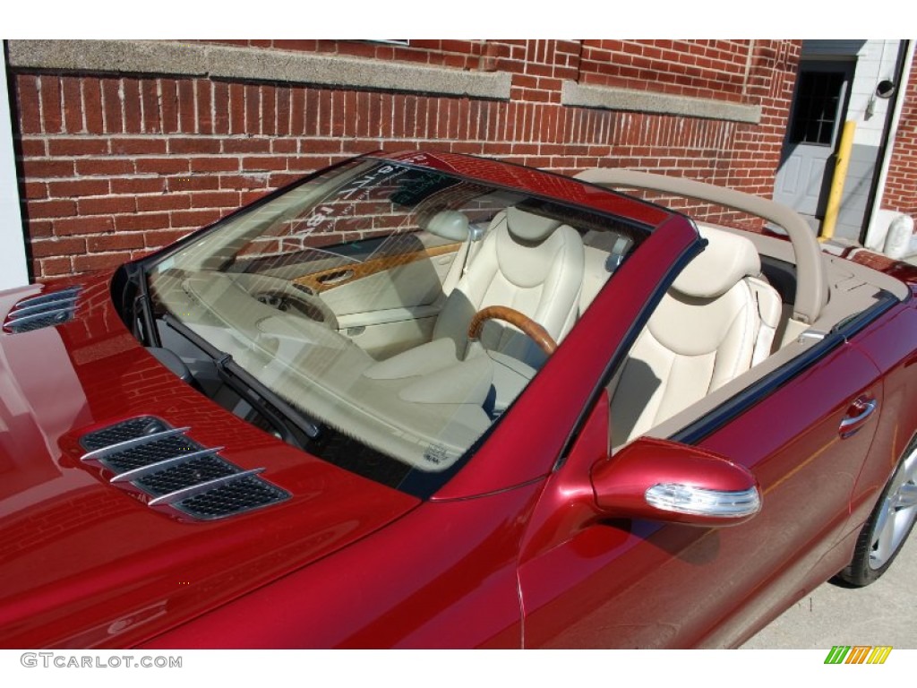 2004 SL 500 Roadster - Firemist Red Metallic / Stone photo #51