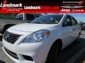 2014 Fresh Powder White Nissan Versa 1.6 SL Sedan  photo #1