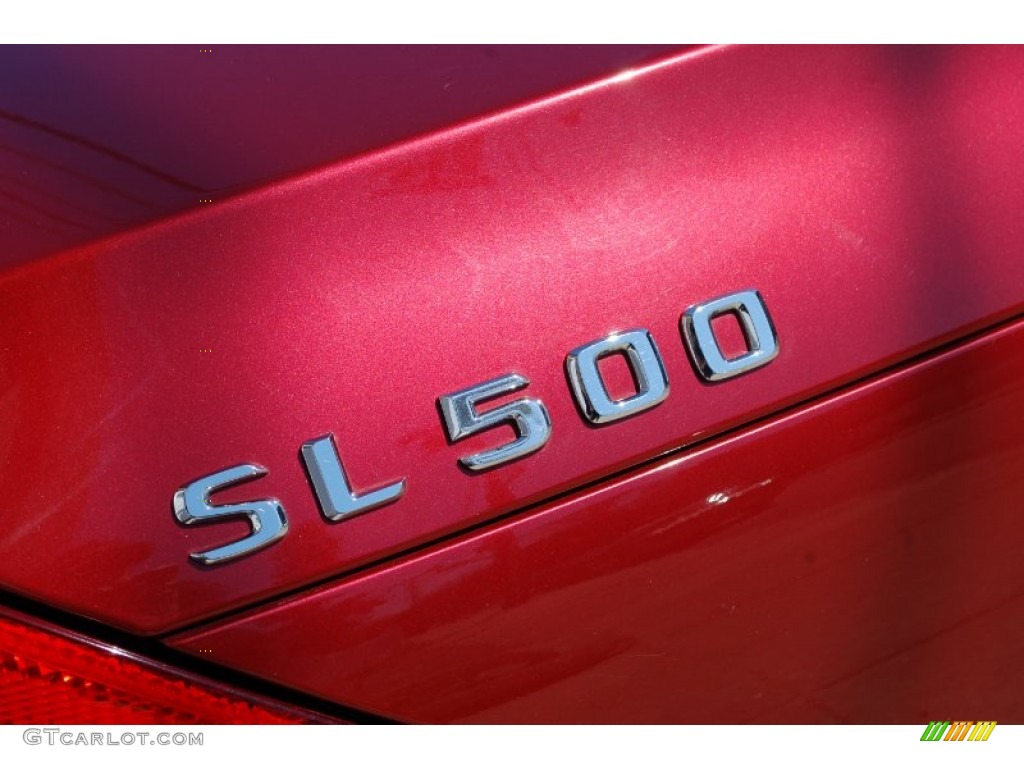 2004 SL 500 Roadster - Firemist Red Metallic / Stone photo #71