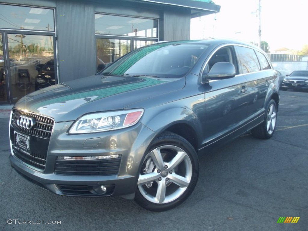 2008 Q7 4.2 Premium quattro - Lava Grey Pearl Effect / Black photo #1
