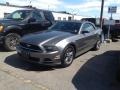 2014 Sterling Gray Ford Mustang V6 Premium Convertible  photo #3