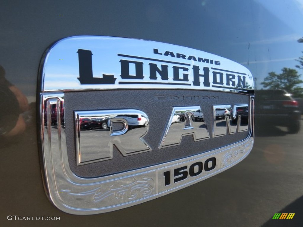 2014 1500 Laramie Longhorn Crew Cab - Prairie Pearl Coat / Longhorn Canyon Brown/Light Frost photo #6