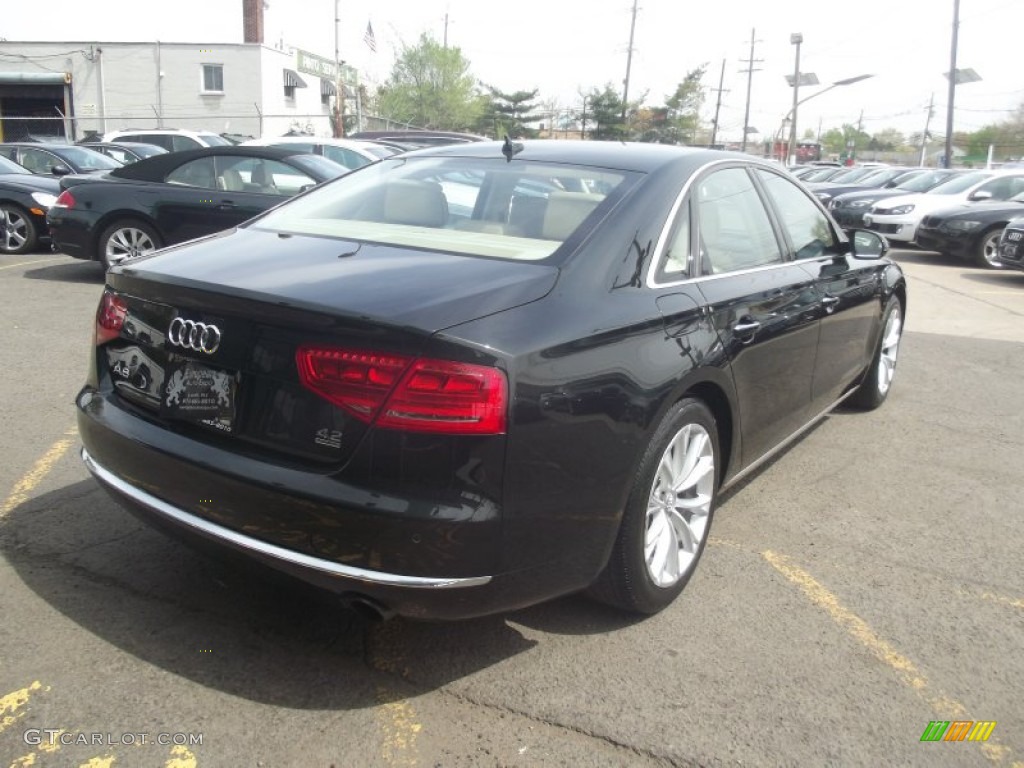 2011 A8 4.2 FSI quattro - Oolong Grey Metallic / Black photo #3