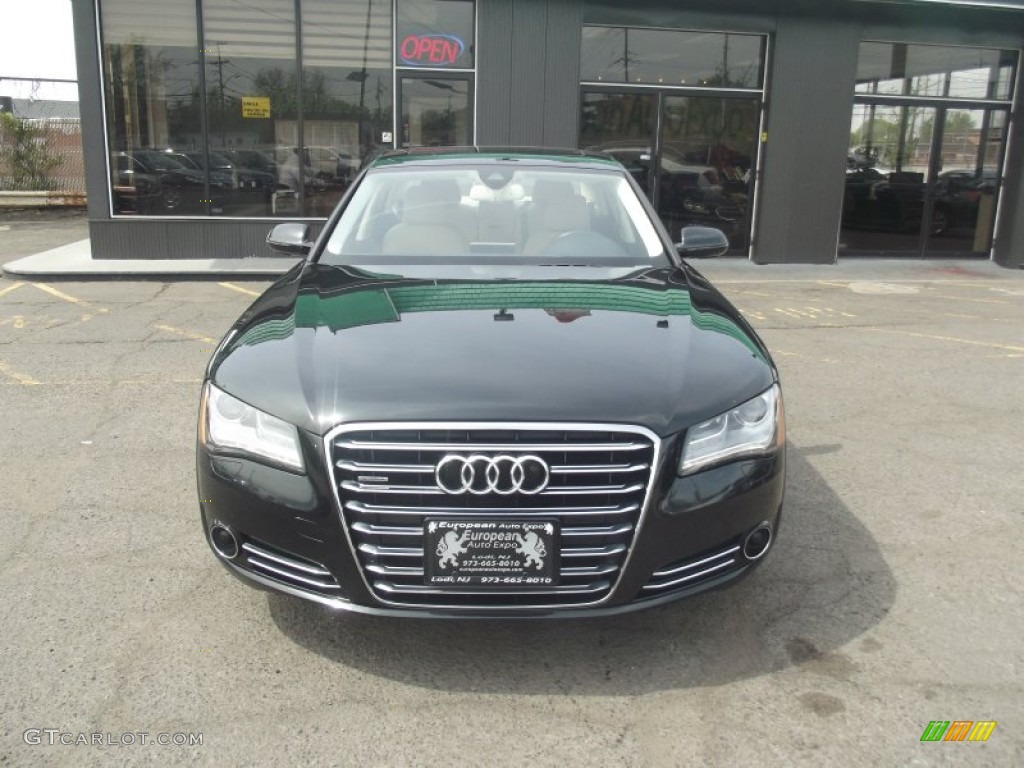 2011 A8 4.2 FSI quattro - Oolong Grey Metallic / Black photo #7