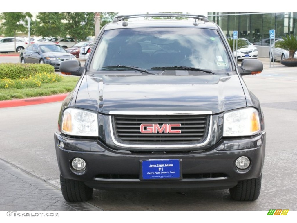 2005 Envoy SLT 4x4 - Steel Grey Metallic / Light Gray photo #4
