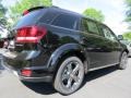2014 Pitch Black Dodge Journey Crossroad  photo #3