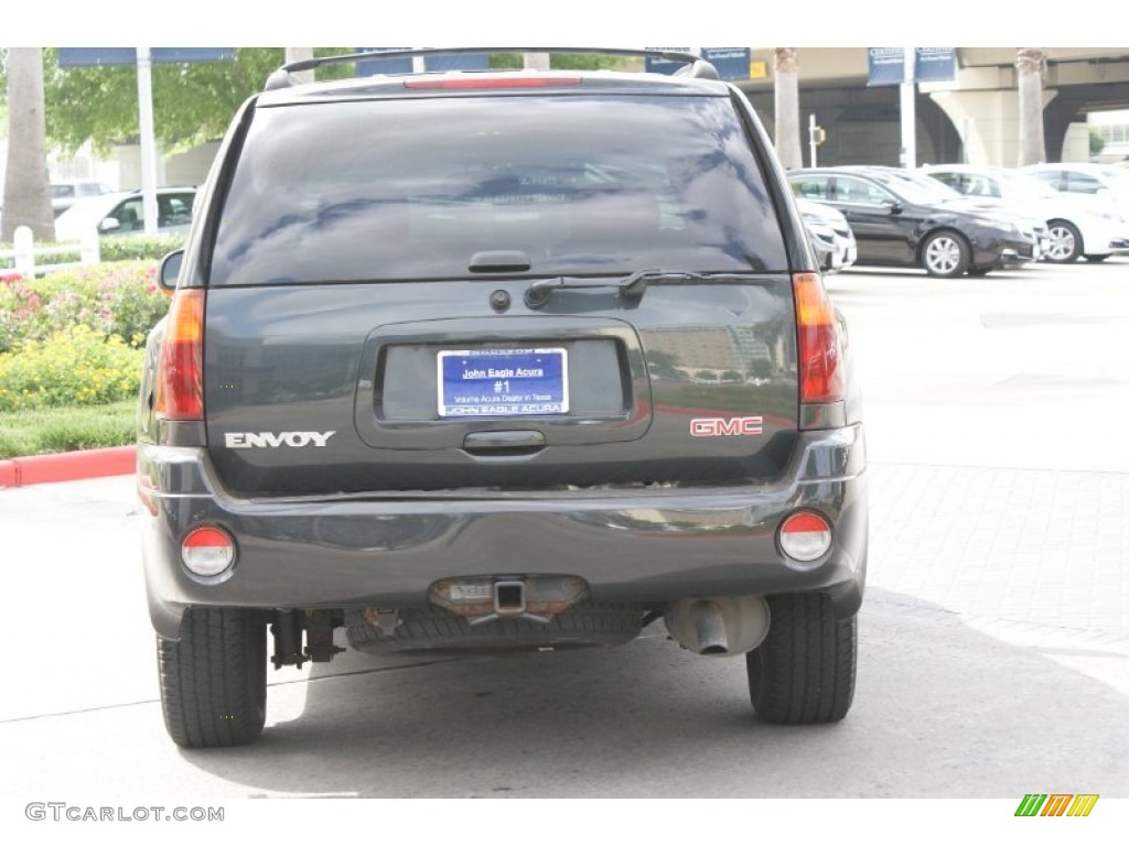 2005 Envoy SLT 4x4 - Steel Grey Metallic / Light Gray photo #5
