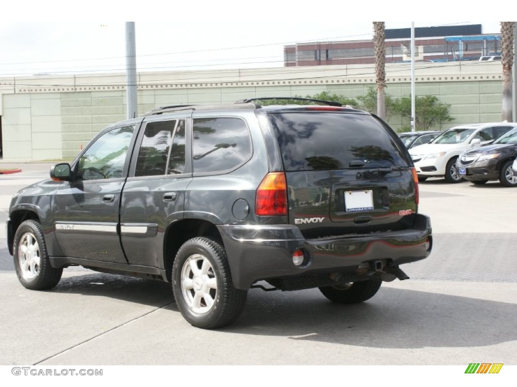 2005 Envoy SLT 4x4 - Steel Grey Metallic / Light Gray photo #8