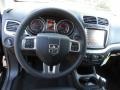 2014 Pitch Black Dodge Journey Crossroad  photo #7