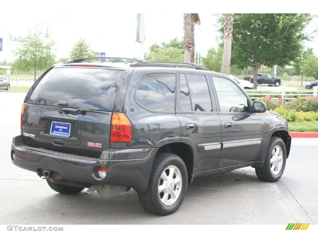 2005 Envoy SLT 4x4 - Steel Grey Metallic / Light Gray photo #9