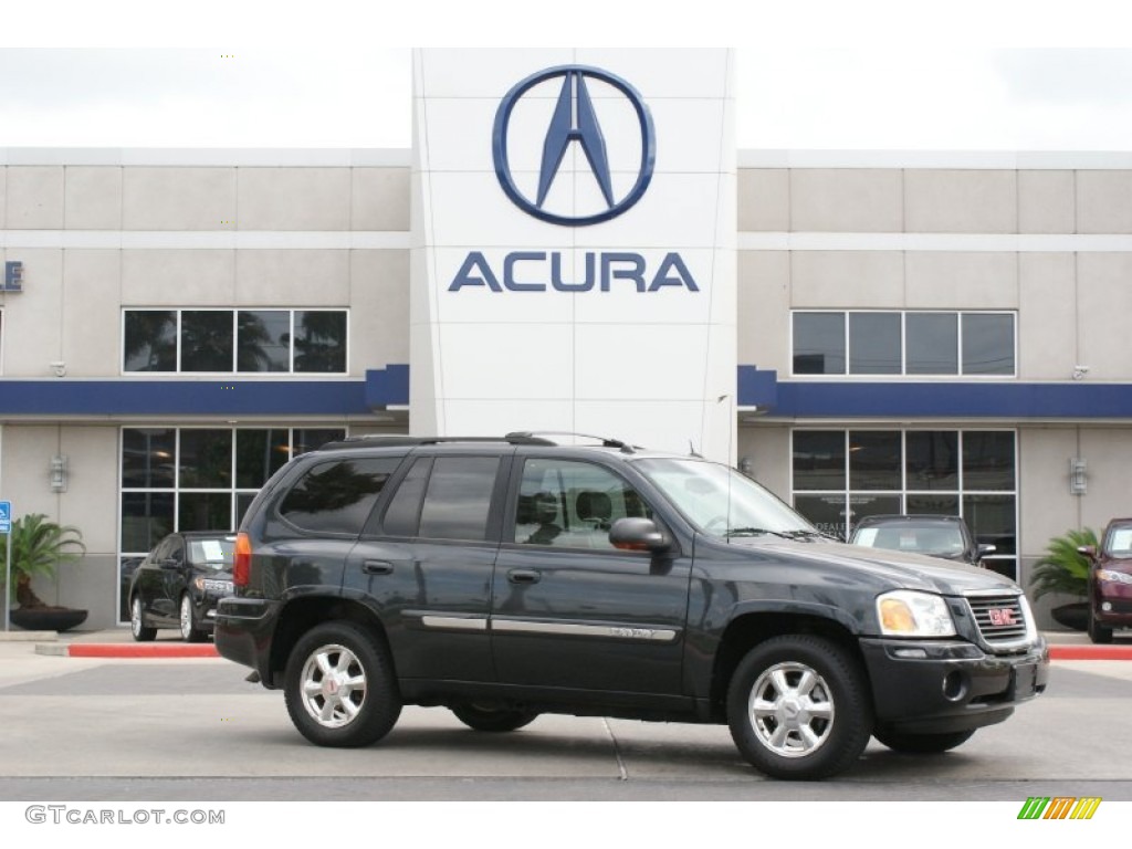 2005 Envoy SLT 4x4 - Steel Grey Metallic / Light Gray photo #10