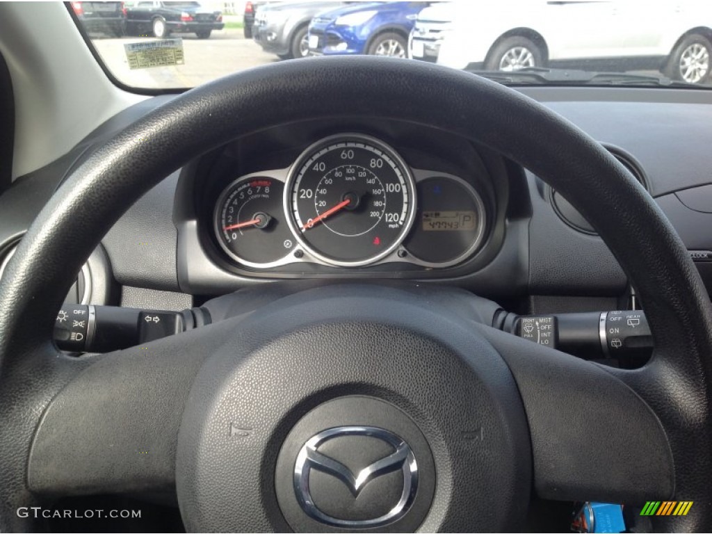 2011 MAZDA2 Sport - Brilliant Black / Black photo #7