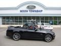 Black 2013 Ford Mustang GT Convertible