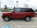 2010 Rimini Red Pearl Land Rover Range Rover HSE  photo #9