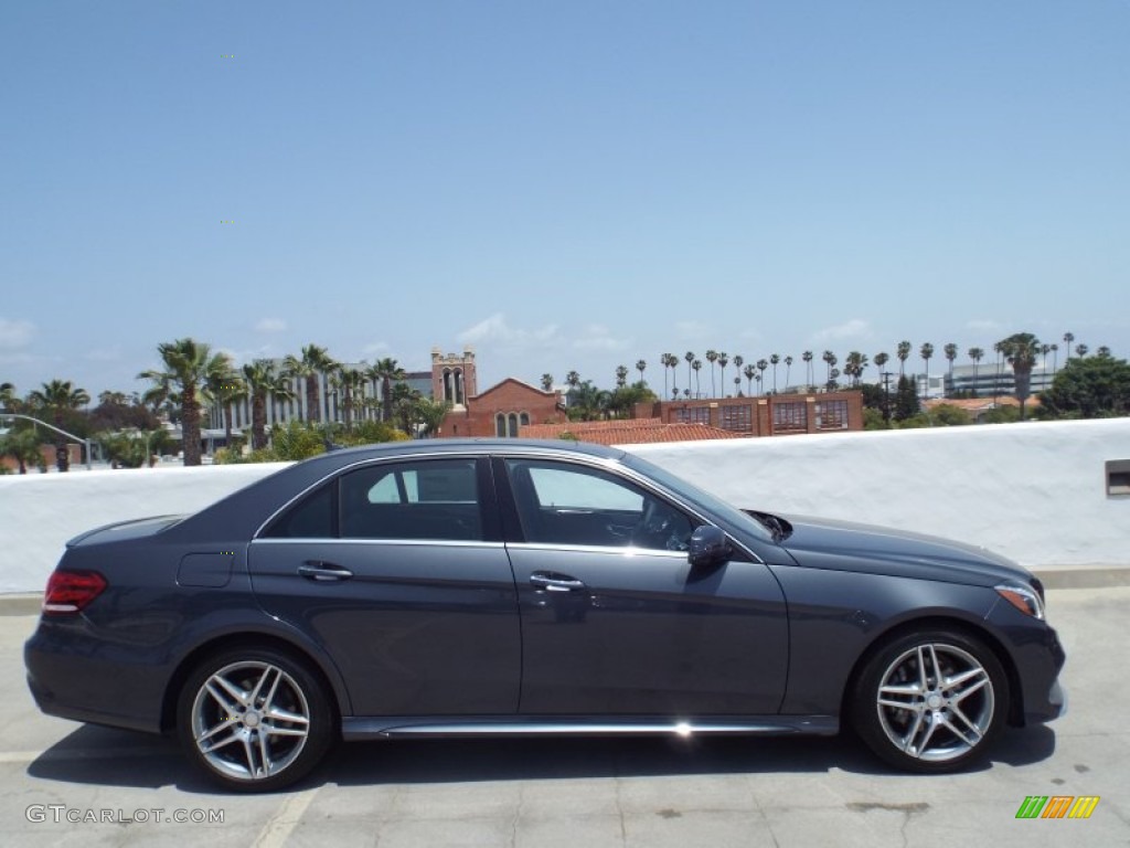 2014 E 350 Sport Sedan - Steel Gray Metallic / Black photo #3