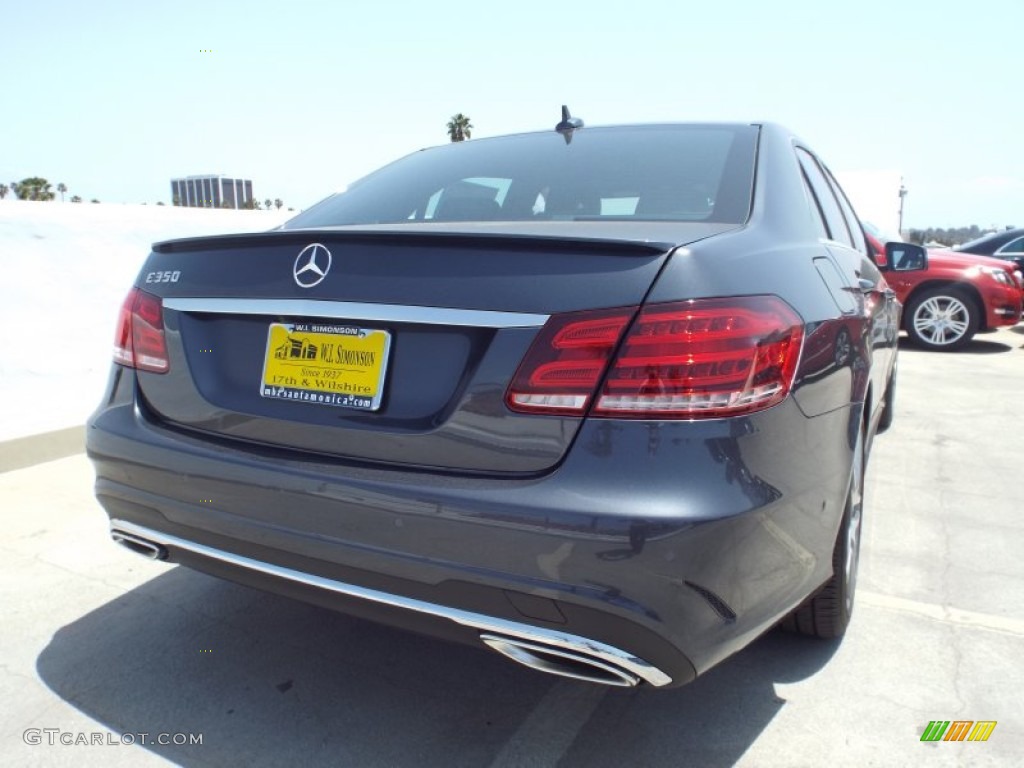 2014 E 350 Sport Sedan - Steel Gray Metallic / Black photo #4