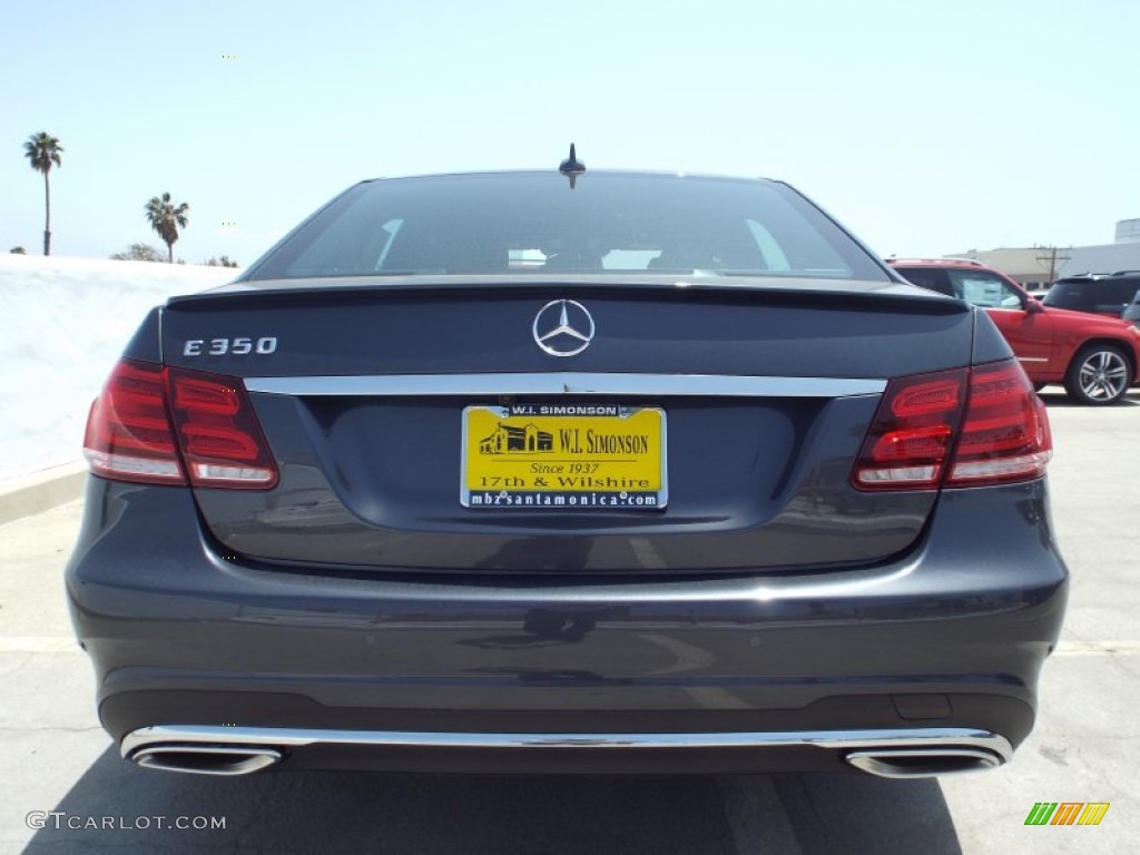 2014 E 350 Sport Sedan - Steel Gray Metallic / Black photo #5
